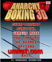 game pic for Anarchy Boxing 3D for s60 3rd